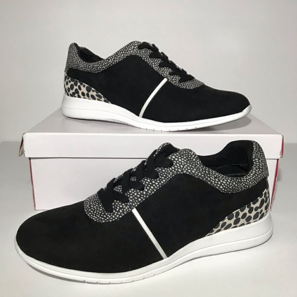 Isaac Mizrahi Live! Suede Contrast Dot Lace-Up Sneakers